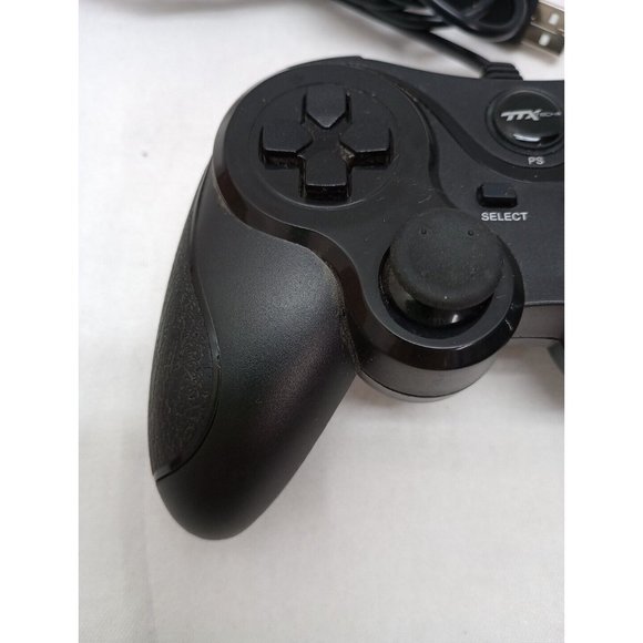 TTX Tech PS3 Controller 3rd Party Controller For Sony Playstation 3 (Black) - Picture 3 of 10